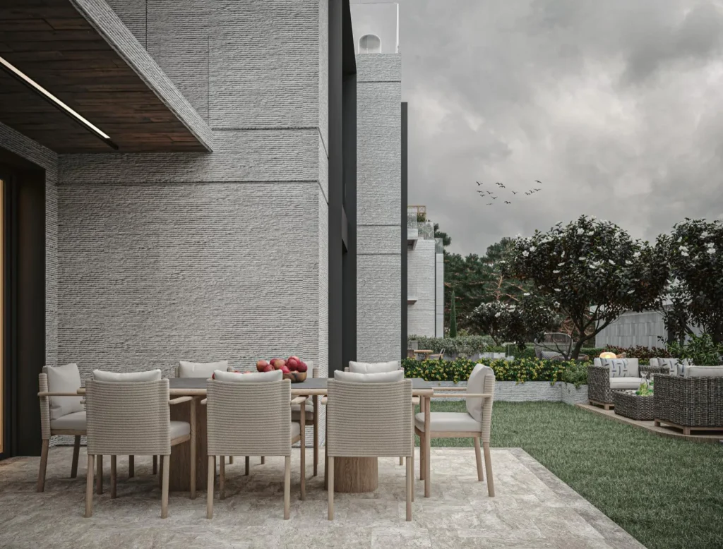 Srk İnşaat sekiz bahçe villaları (18)