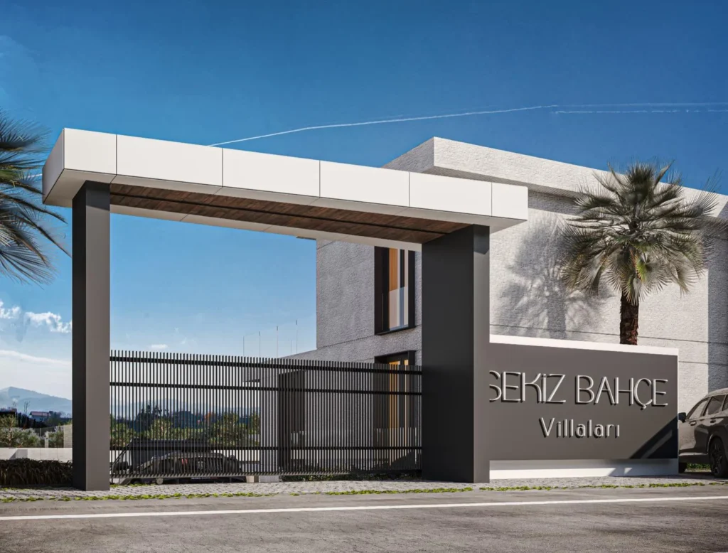 Srk İnşaat sekiz bahçe villaları (3)